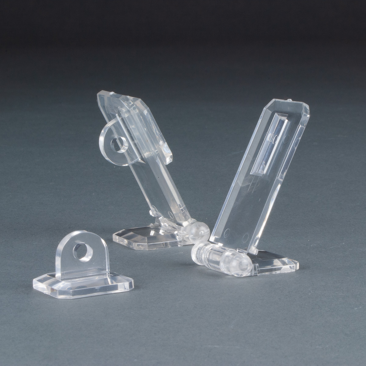 Clear Acrylic Pin-Style 4 Part Hasp