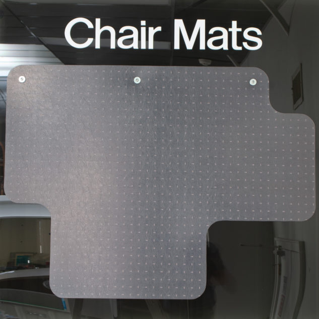 Custom and standard chair mat profiles by Lustercraft