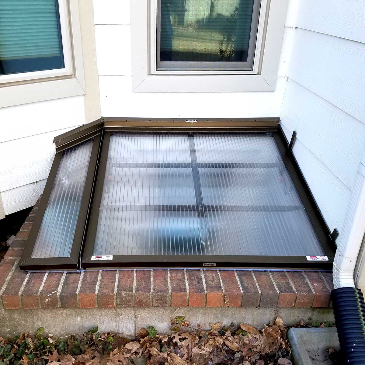 Egress Window Well Covers Lustercraft Plastics